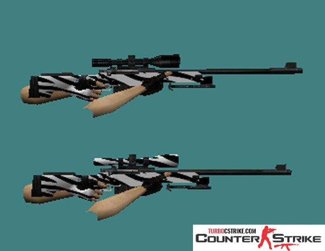 Модель AWP «Зебра» для CS 1.6