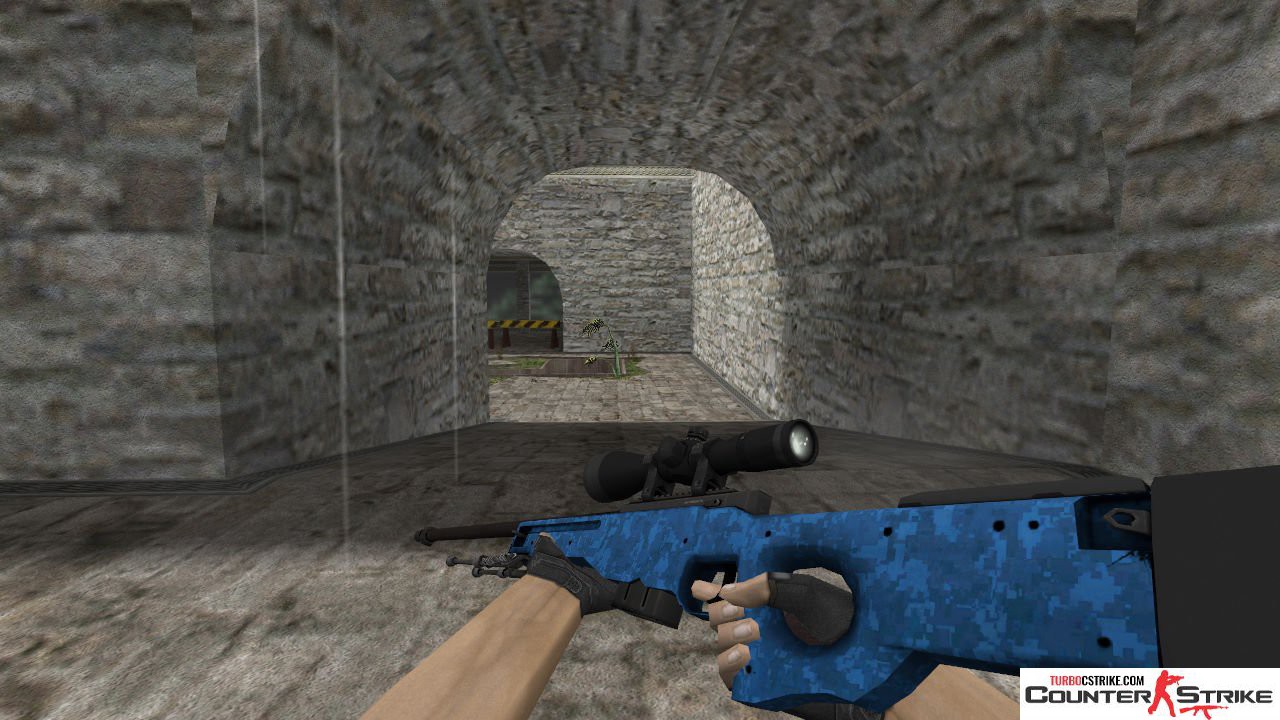 Модель HD AWP «Cobalt Discruption» для CS 1.6