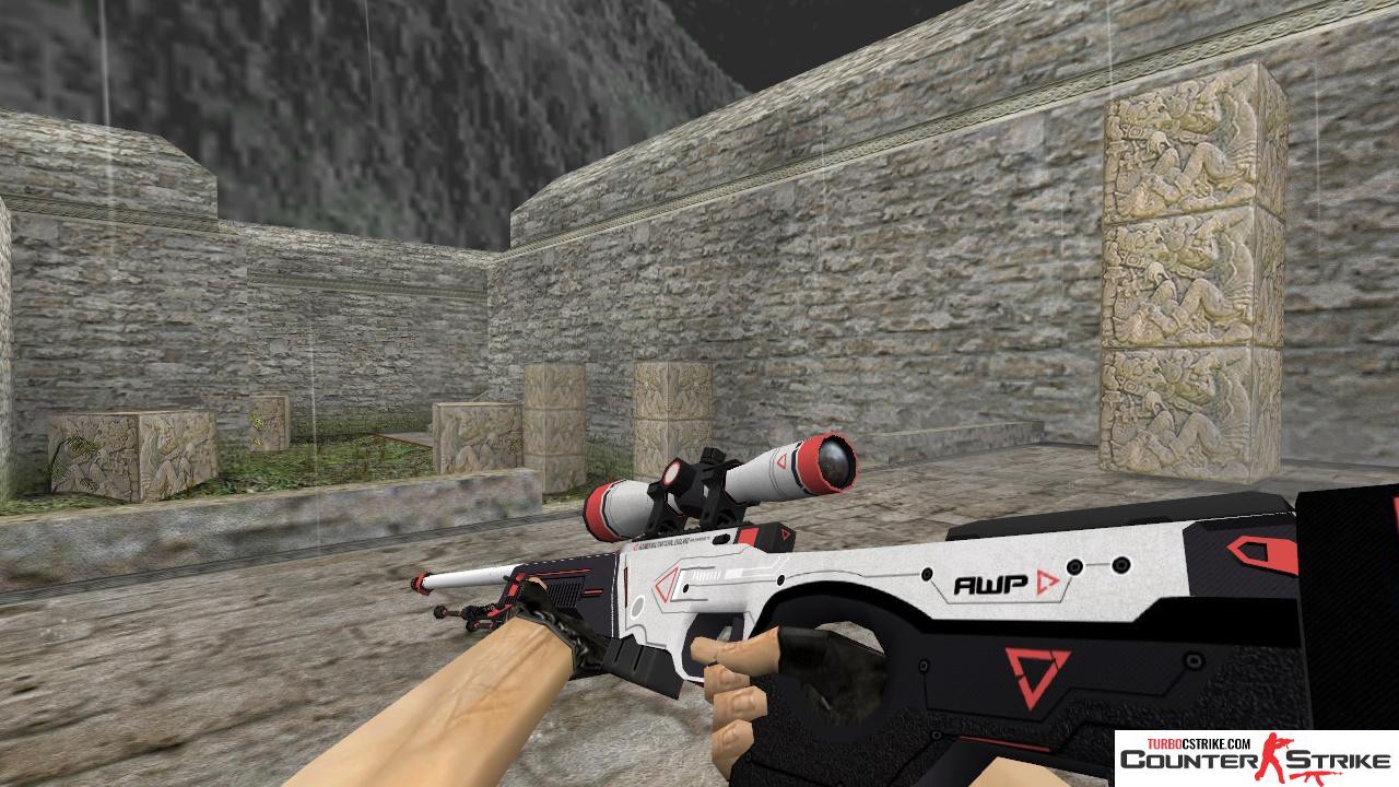 Модель HD AWP «Cyrex» с анимацией осмотра для CS 1.6