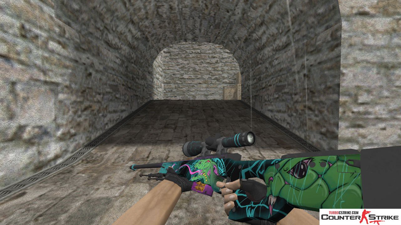 Модель HD AWP «Deadly String» для CS 1.6