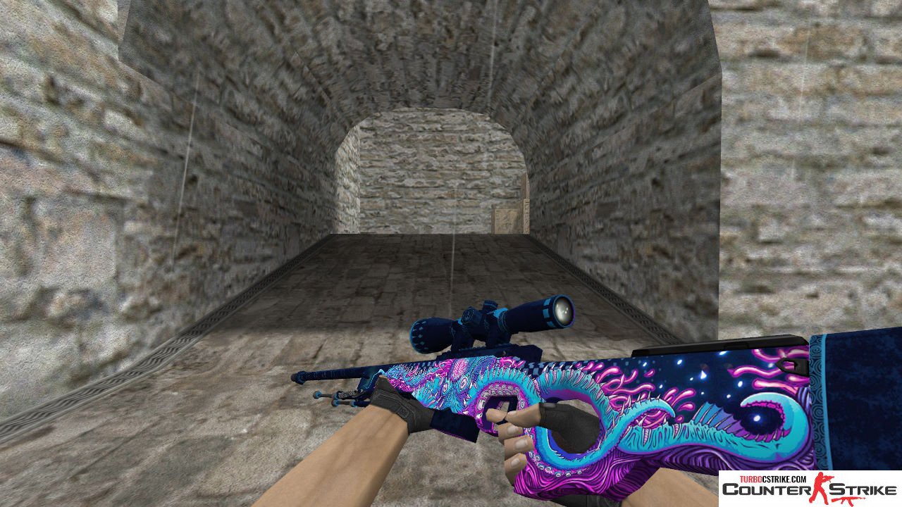 Модель HD AWP «Deep Sea» для CS 1.6