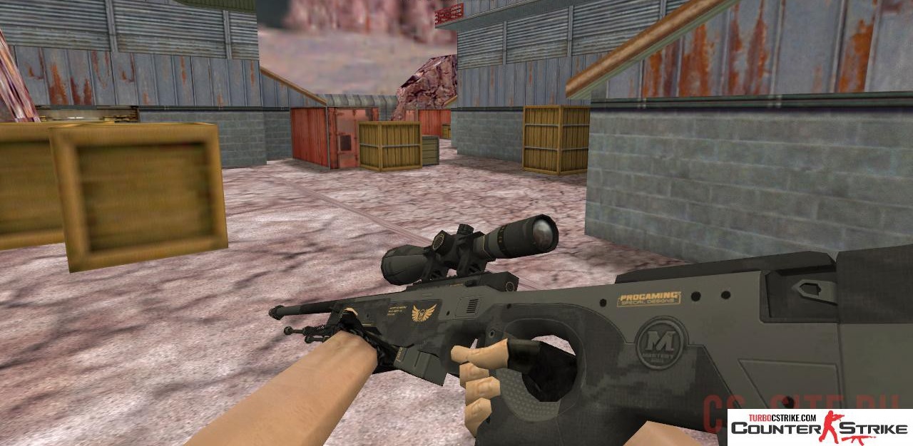 Модель HD AWP «Elite Build» с анимацией осмотра для CS 1.6