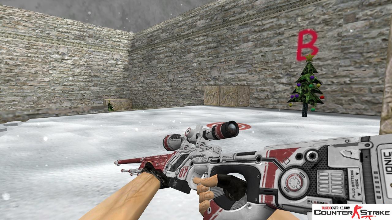 Модель HD AWP «Federation» с анимацией осмотра для CS 1.6
