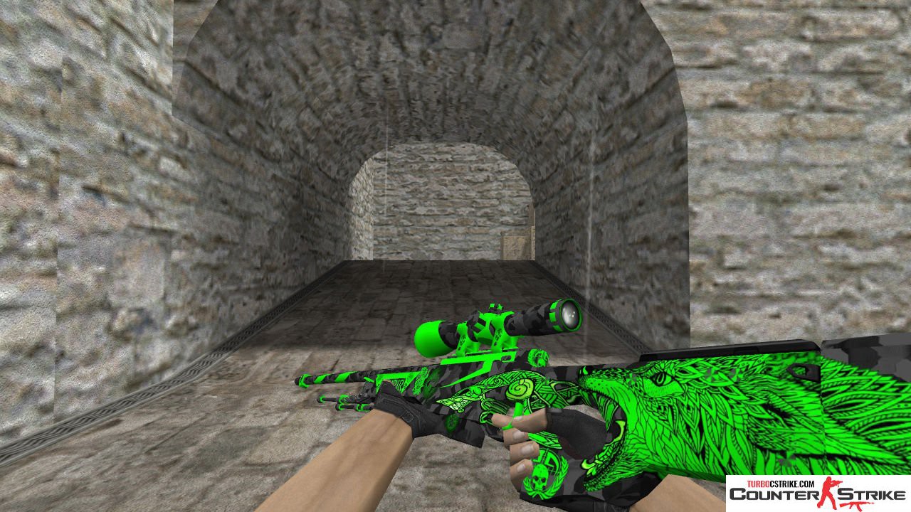 Модель HD AWP «Fenrir» для CS 1.6