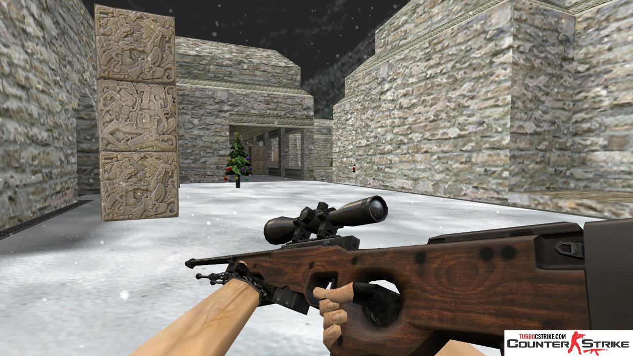 Модель HD AWP «Hunter» с анимацией осмотра для CS 1.6