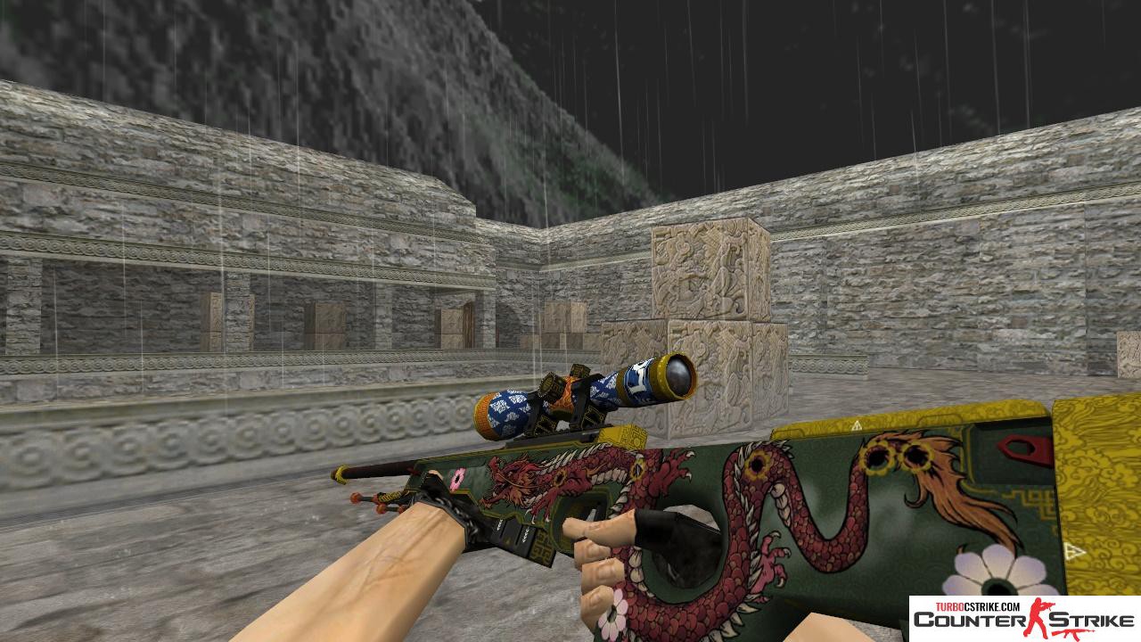 Модель HD AWP «Longun» с анимацией осмотра для CS 1.6