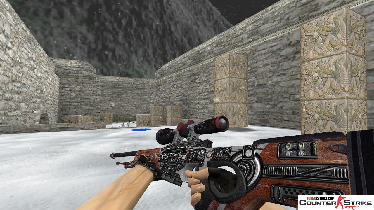 Модель HD AWP «Mars Trooper» для CS 1.6