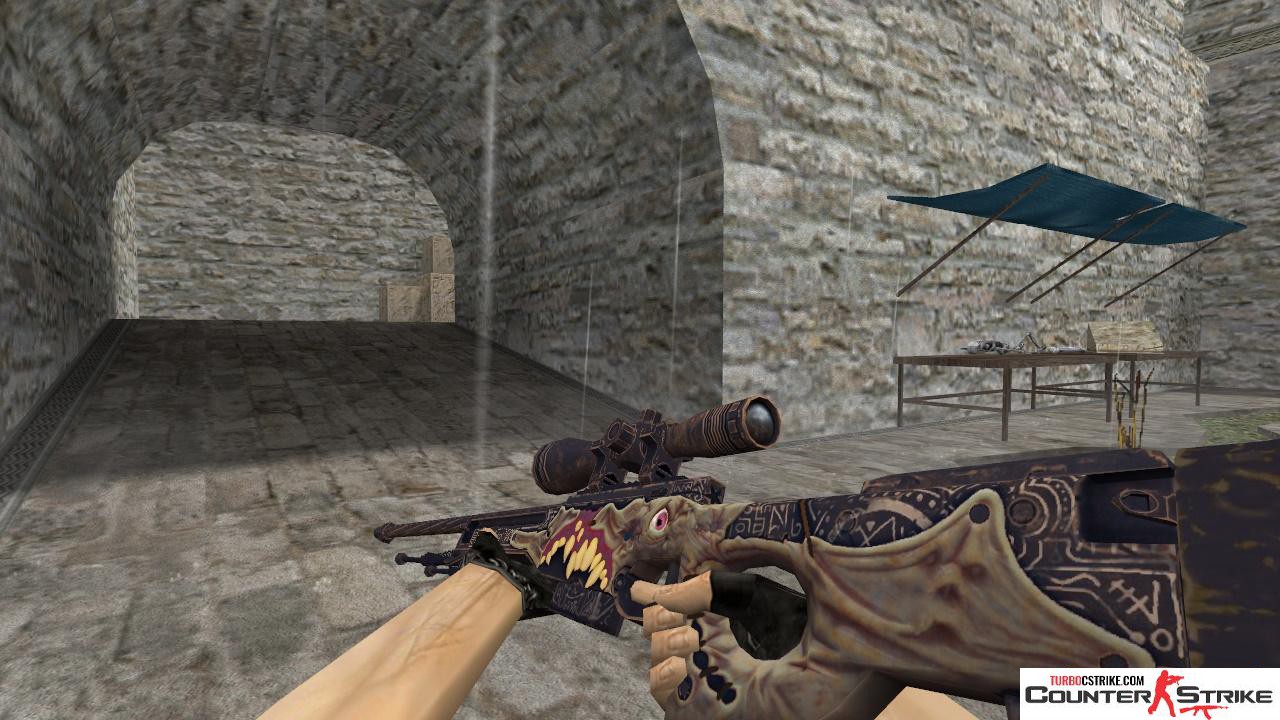Модель HD AWP «Necronomigun» для CS 1.6