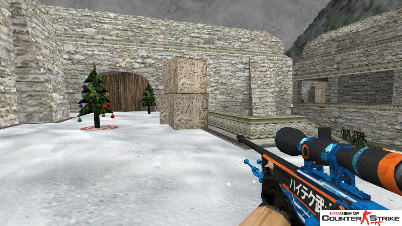 Модель HD AWP «Ronin Evolved» без анимации осмотра для CS 1.6