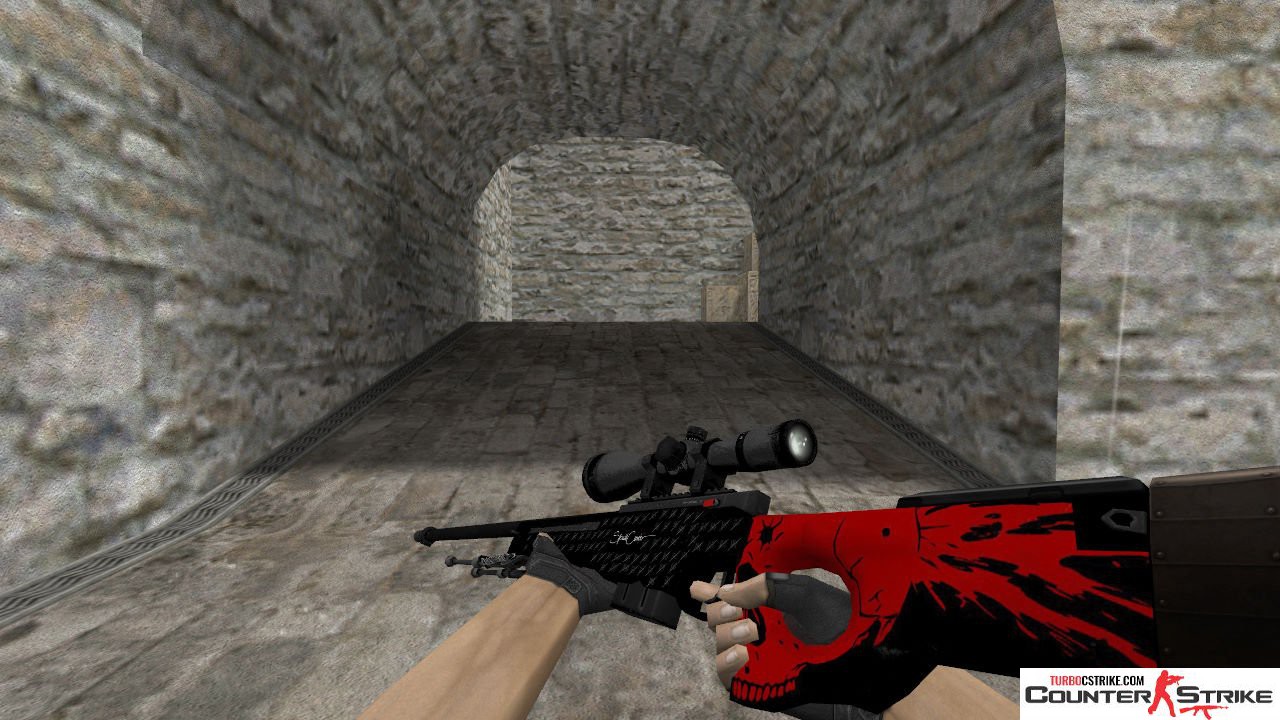 Модель HD AWP «Skull Counter» для CS 1.6
