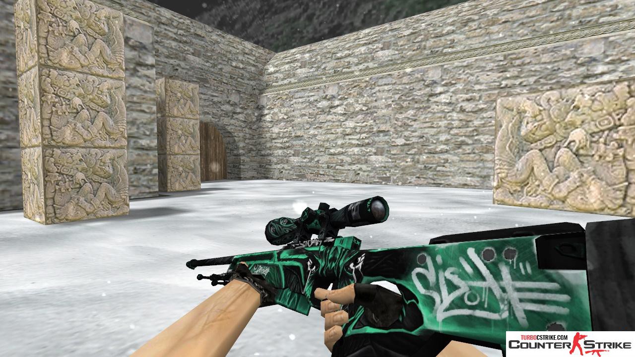 Модель HD AWP «Toxic Goblin» для CS 1.6