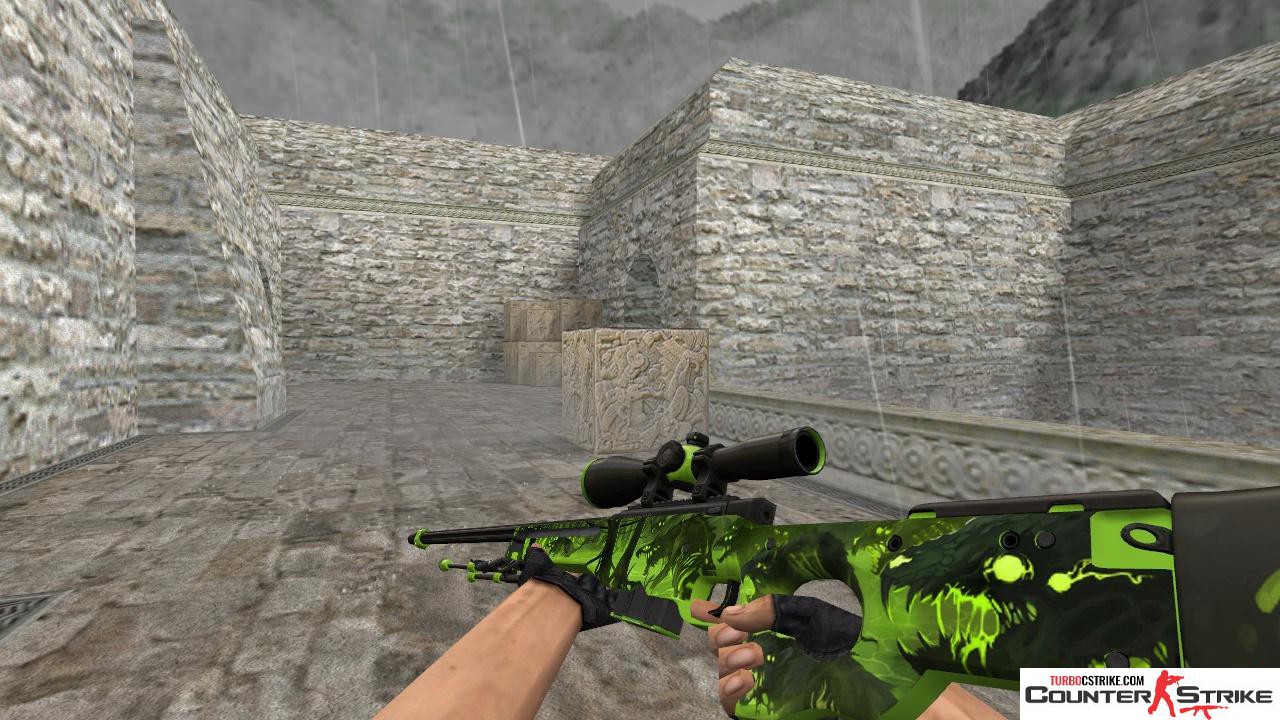 Модель HD AWP «Virus» для CS 1.6