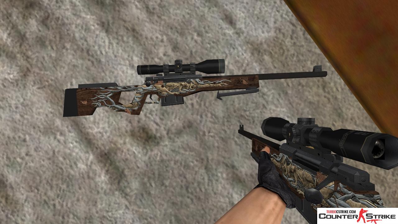 Стандартная модель AWP «Banshee» для CS 1.6