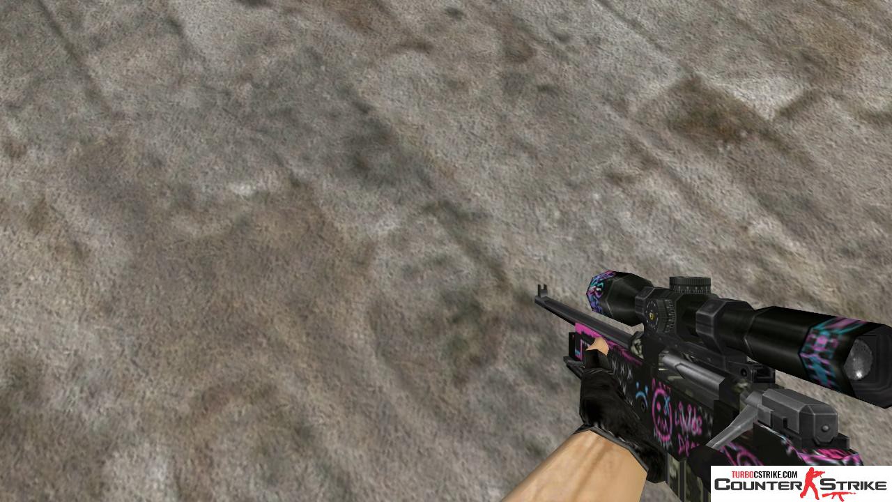 Стандартная модель AWP «Fever Dream» для CS 1.6