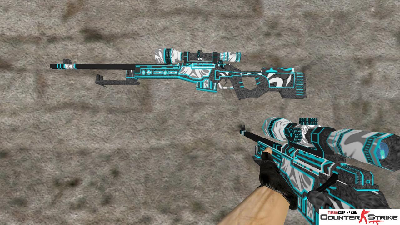 Стандартная модель AWP «Frontside Misty» для CS 1.6