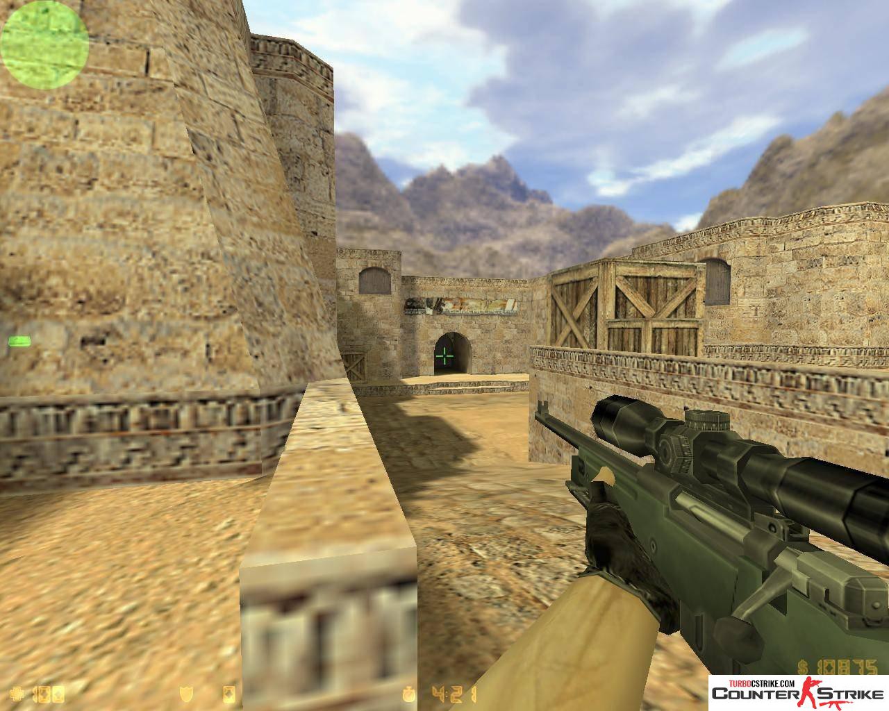 Стандартная модель AWP с прицелом для CS 1.6