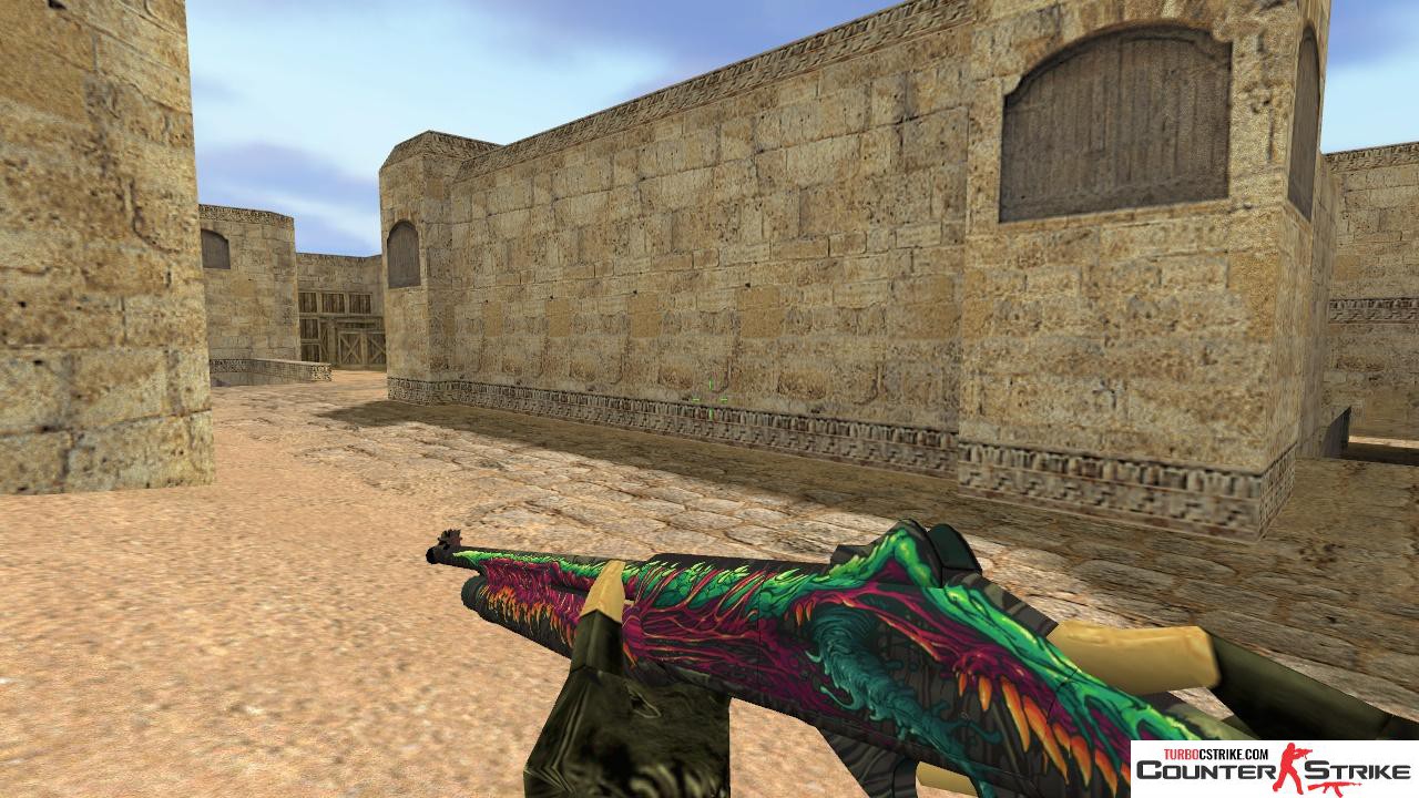 Модель HD Nova «Hyper Beast» с анимацией осмотра для CS 1.6