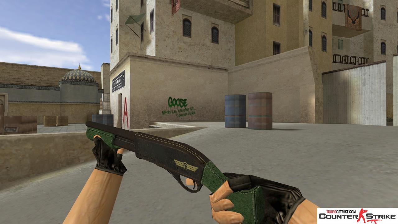 Модель HD Sawed-Off «First Class» с анимацией осмотра для CS 1.6