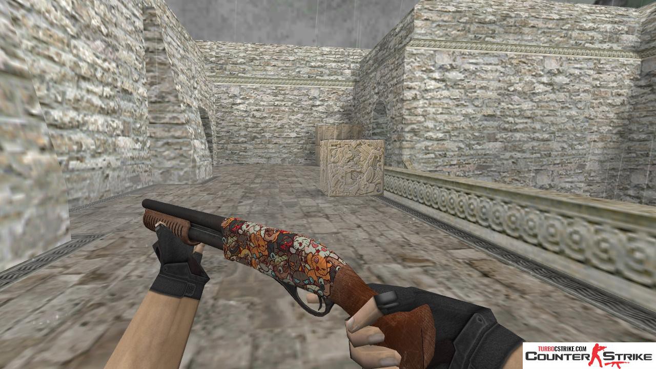 Модель HD Sawed-Off «PawPaw» для CS 1.6