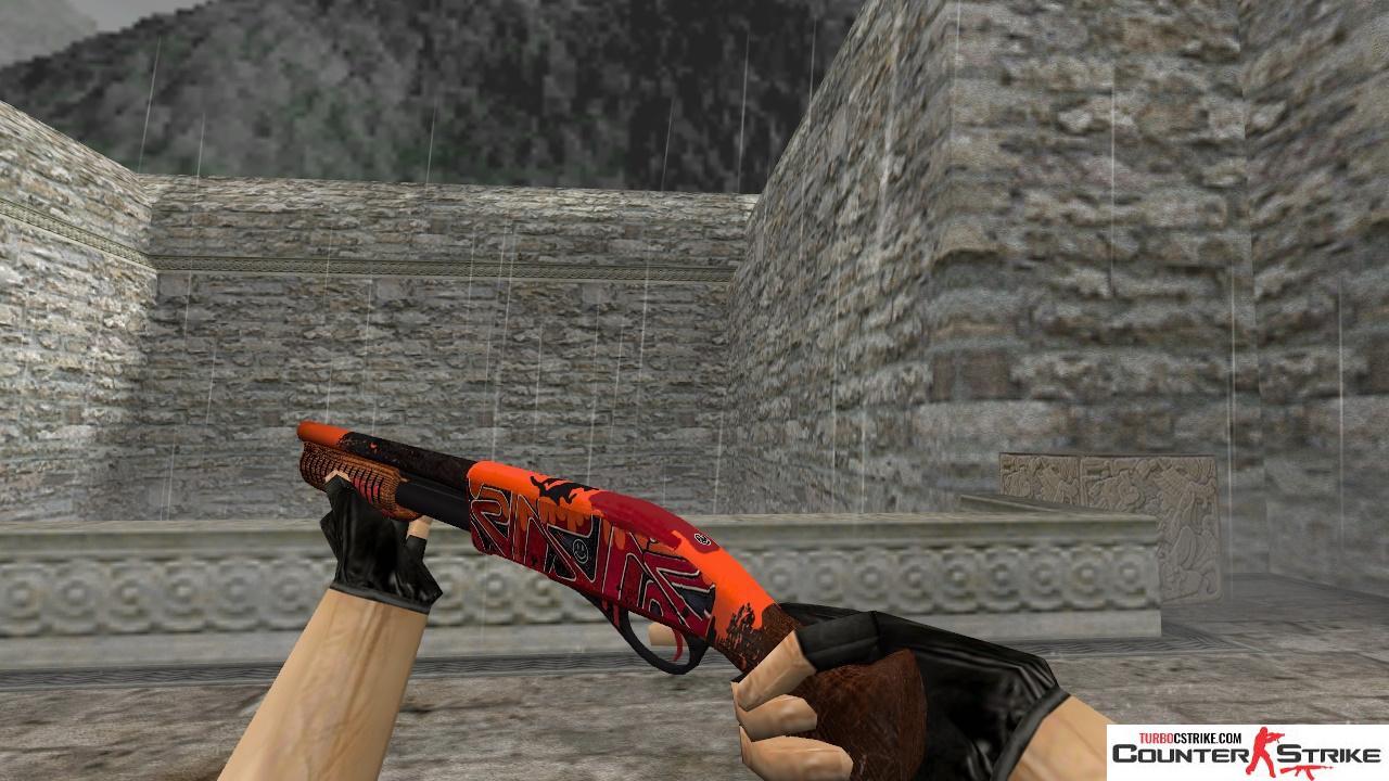 Модель HD Sawed-Off «Ringleader» с анимацией осмотра для CS 1.6