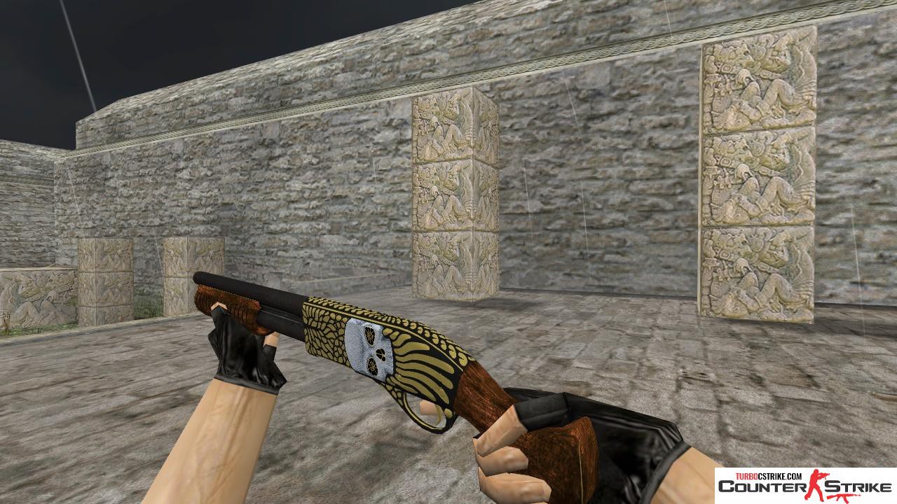 Модель HD Sawed-Off «Yorick» с анимацией осмотра для CS 1.6