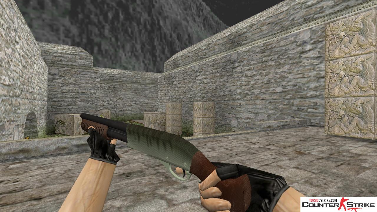 Модель HD Sawed-Off «Zander» с анимацией осмотра для CS 1.6