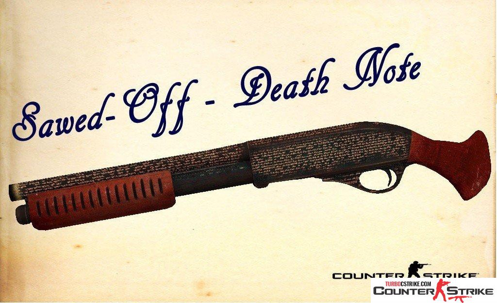 Модель M3 «Sawed-Off - Deathnote» для CS 1.6