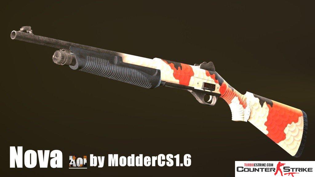 Модель Nova «Карп кои — Koi» для CS 1.6