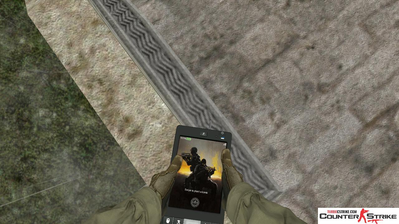 C4 в виде планшета CSGO для CS 1.6