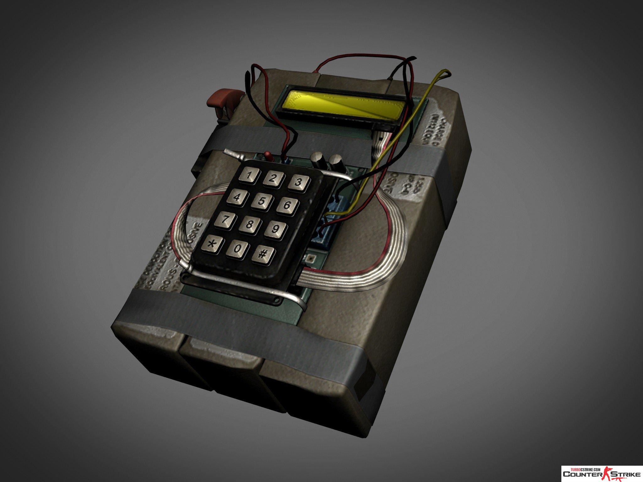 Модель бомбы из CSGO для CS 1.6