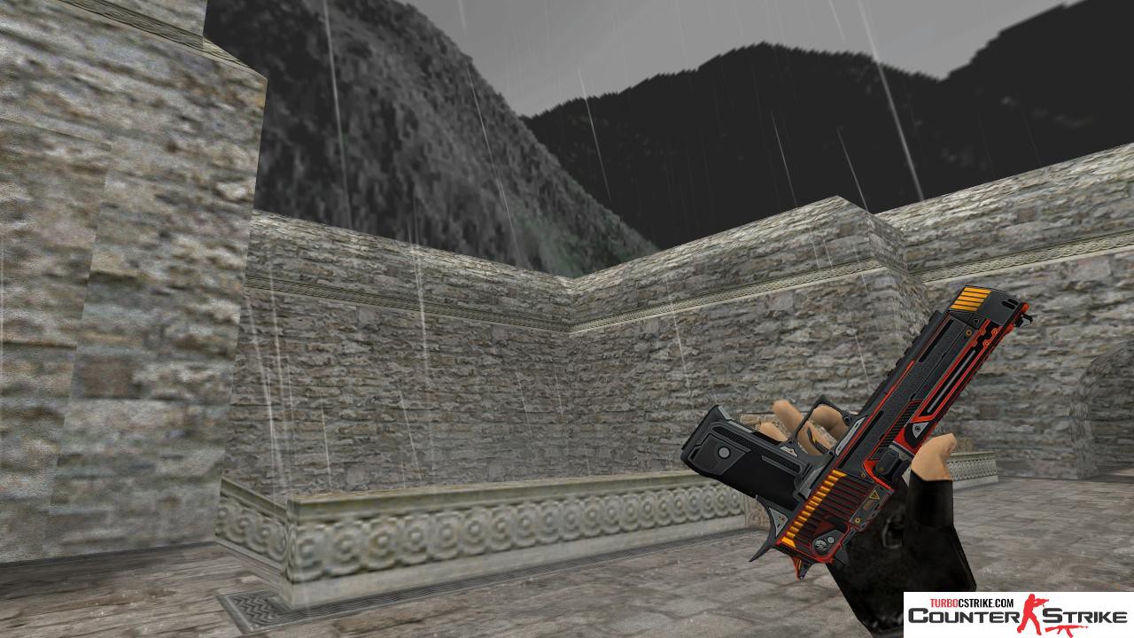 Модель Deagle «Cyberwanderer Red» для CS 1.6
