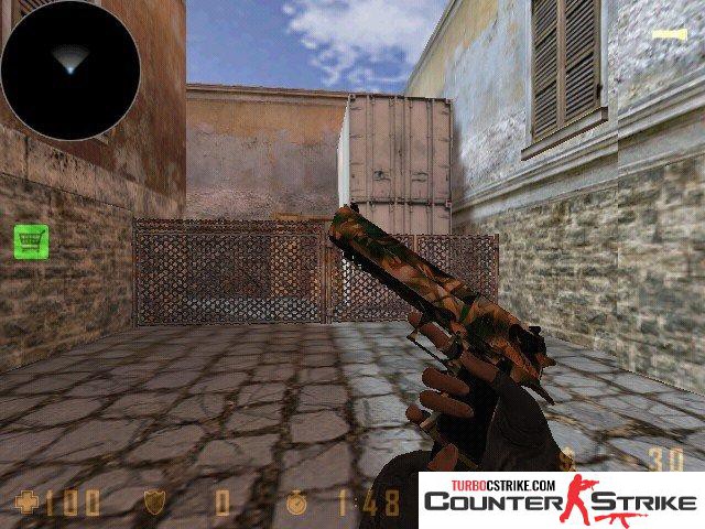 Модель Deagle «Gold Jungle — Золото джунглей» для CS 1.6