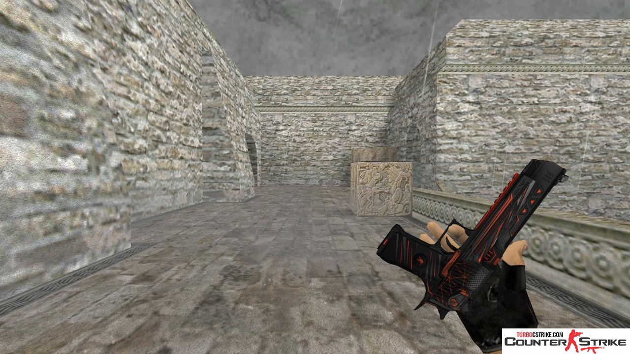 Модель Deagle «Obstacle» с анимацией осмотра для CS 1.6