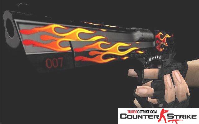 Модель Deagle «Wild Fire» для CS 1.6