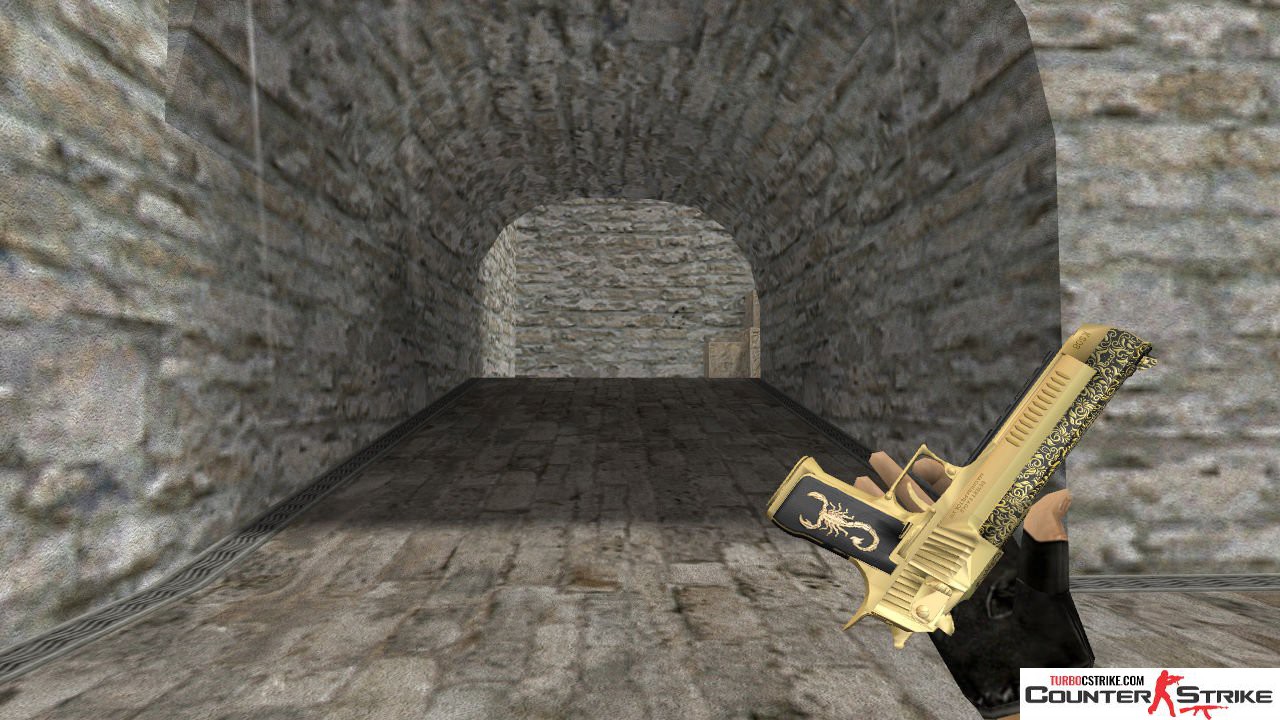 Модель HD Deagle «Gold Scorpion» для CS 1.6