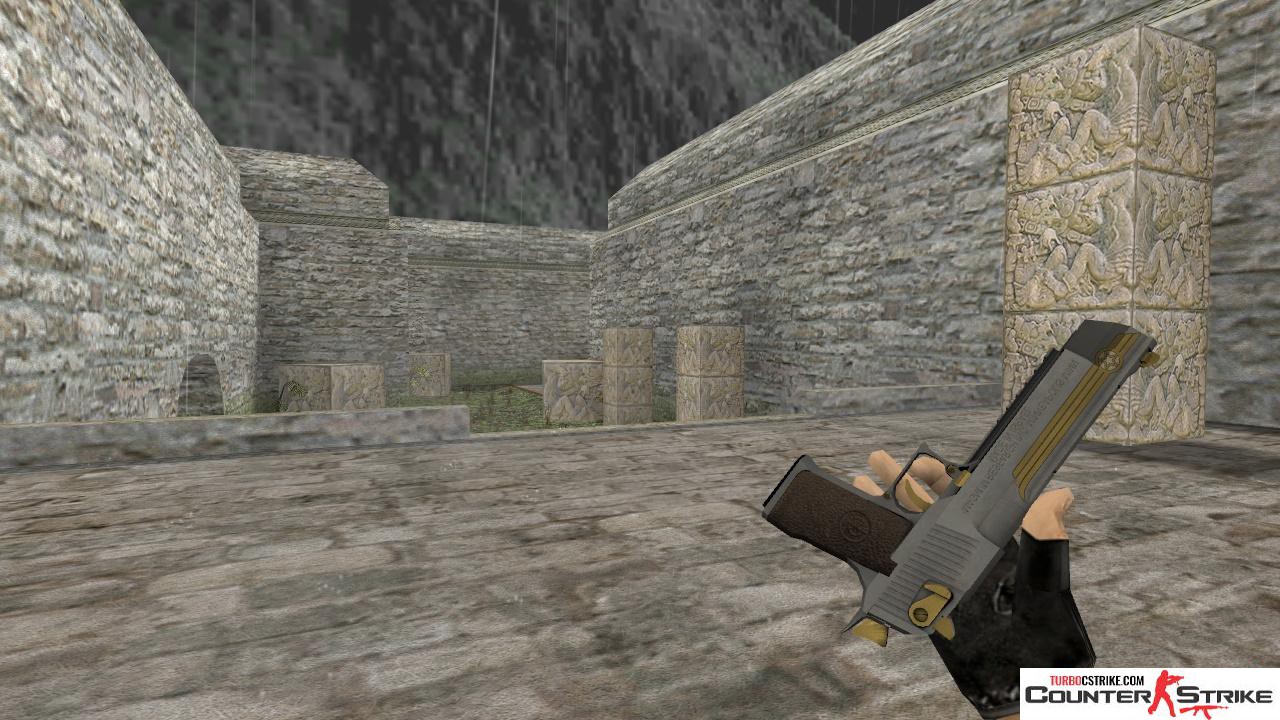 Модель HD Deagle «Pilot» с анимацией осмотра для CS 1.6