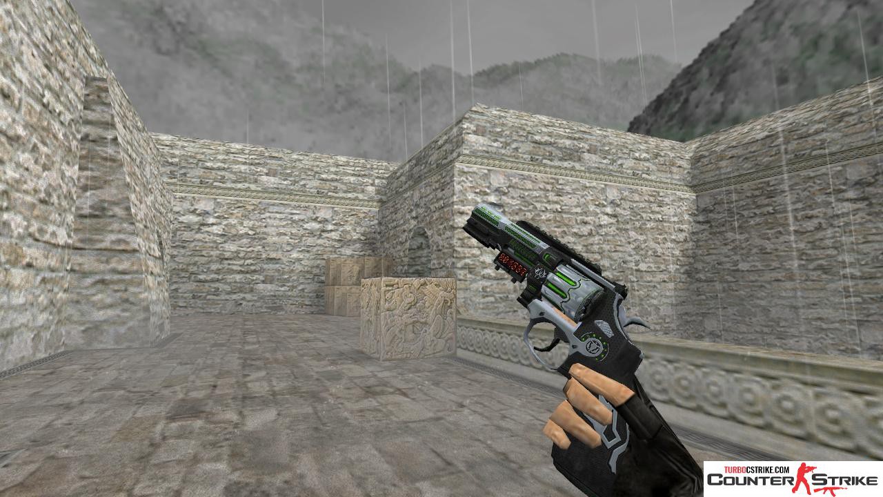 Модель HD R8 Revolver «Alien» для CS 1.6
