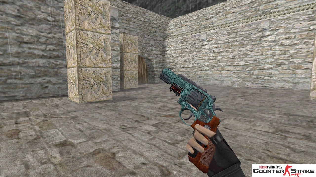 Модель HD R8 Revolver «Bark Beetle» для CS 1.6