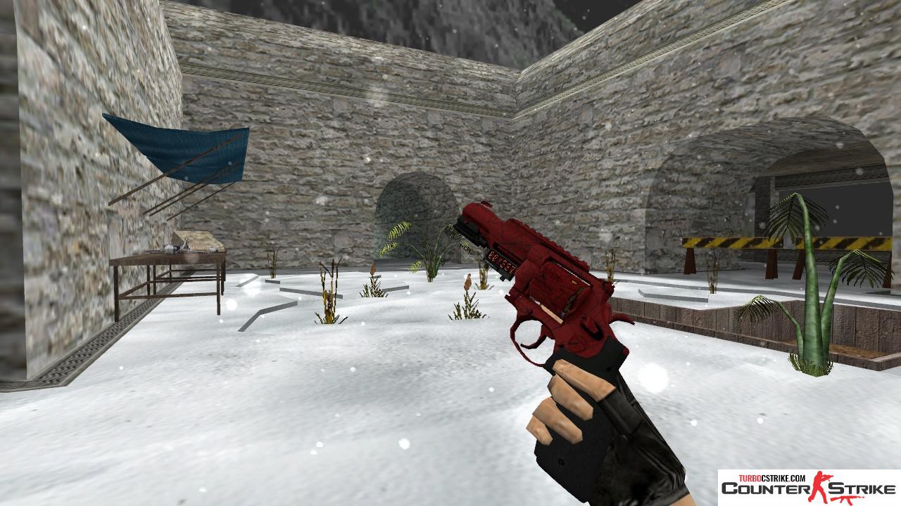 Модель HD R8 Revolver «Crimson Web» для CS 1.6
