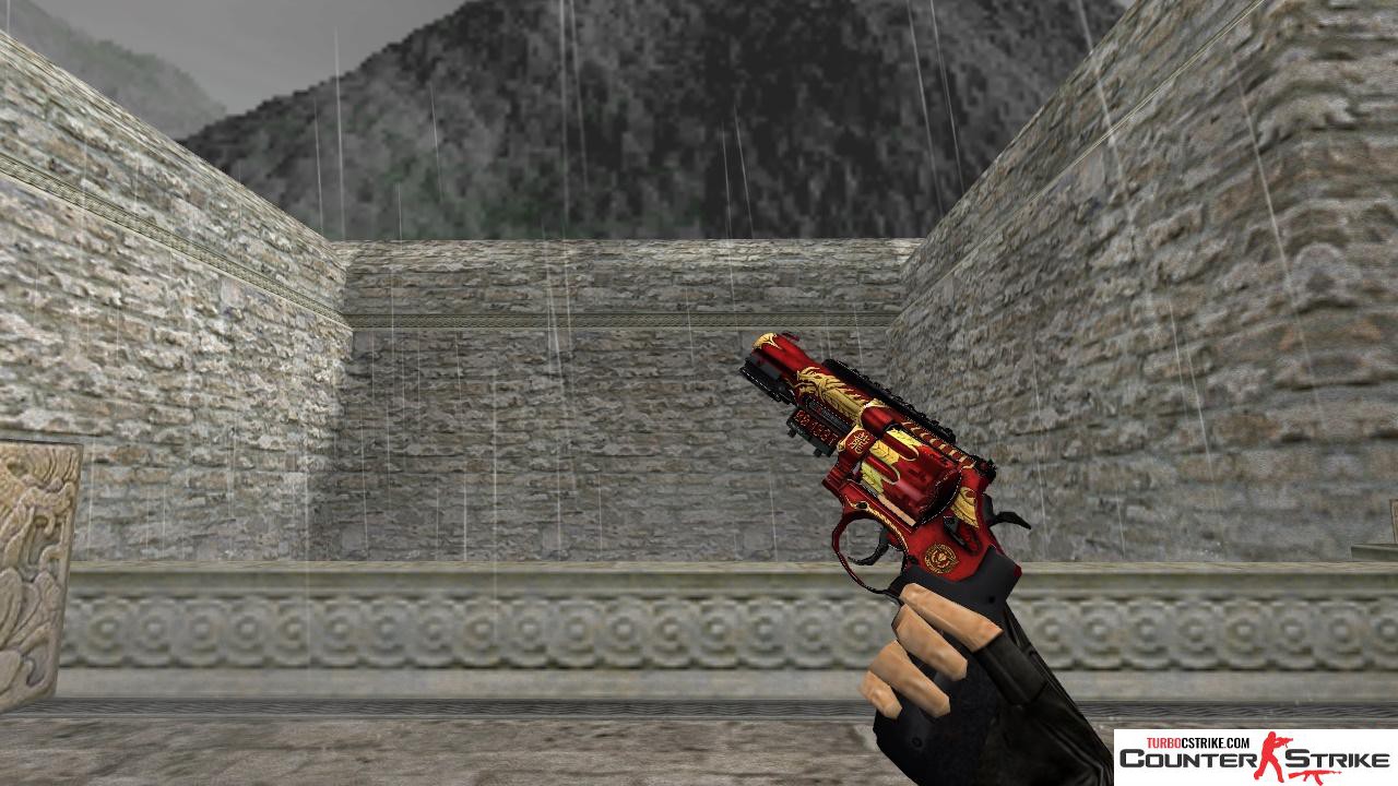 Модель HD R8 Revolver «Dragon Soul» для CS 1.6