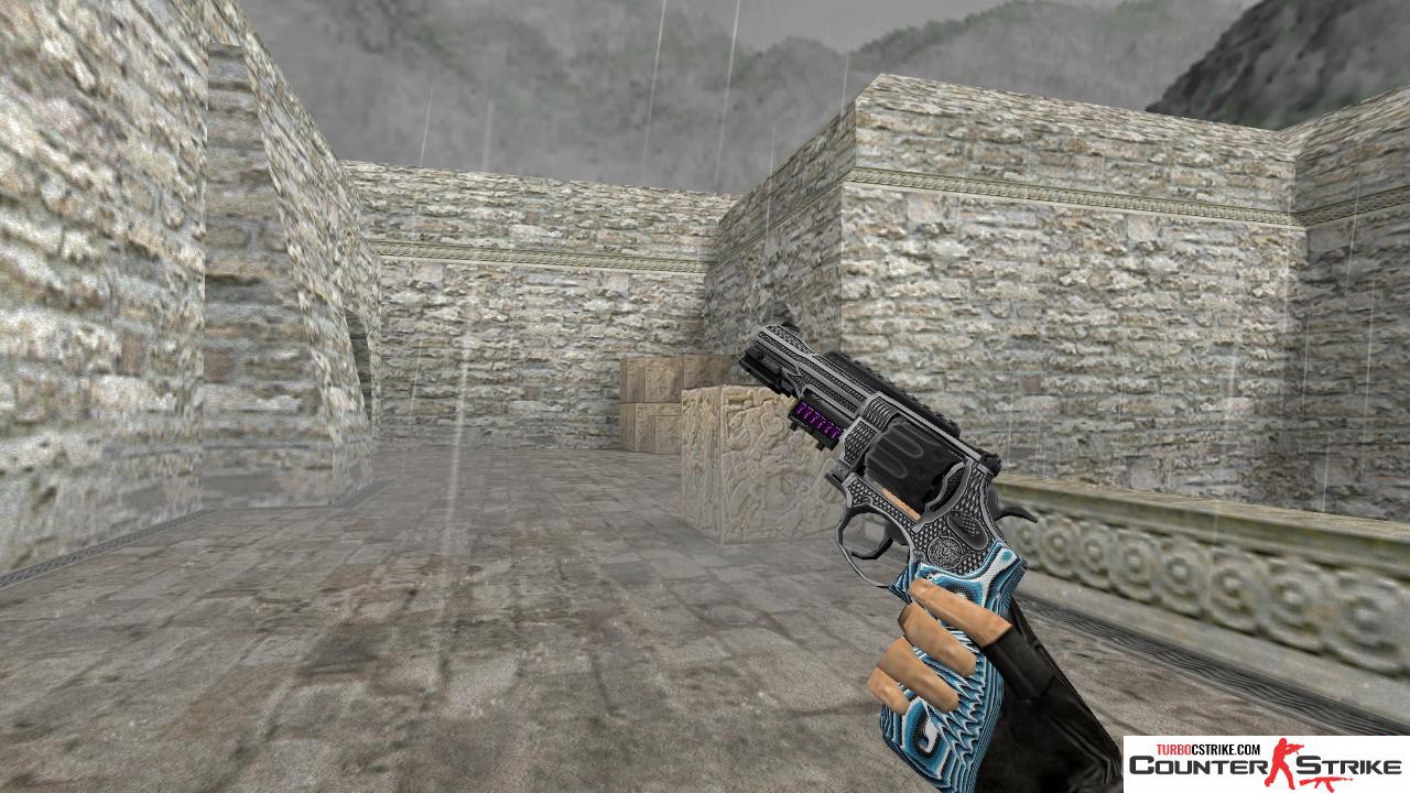 Модель HD R8 Revolver «Grip» для CS 1.6