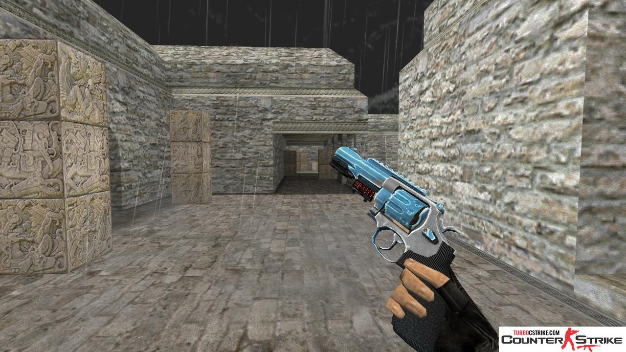 Модель HD R8 Revolver «Ice Cold» для CS 1.6
