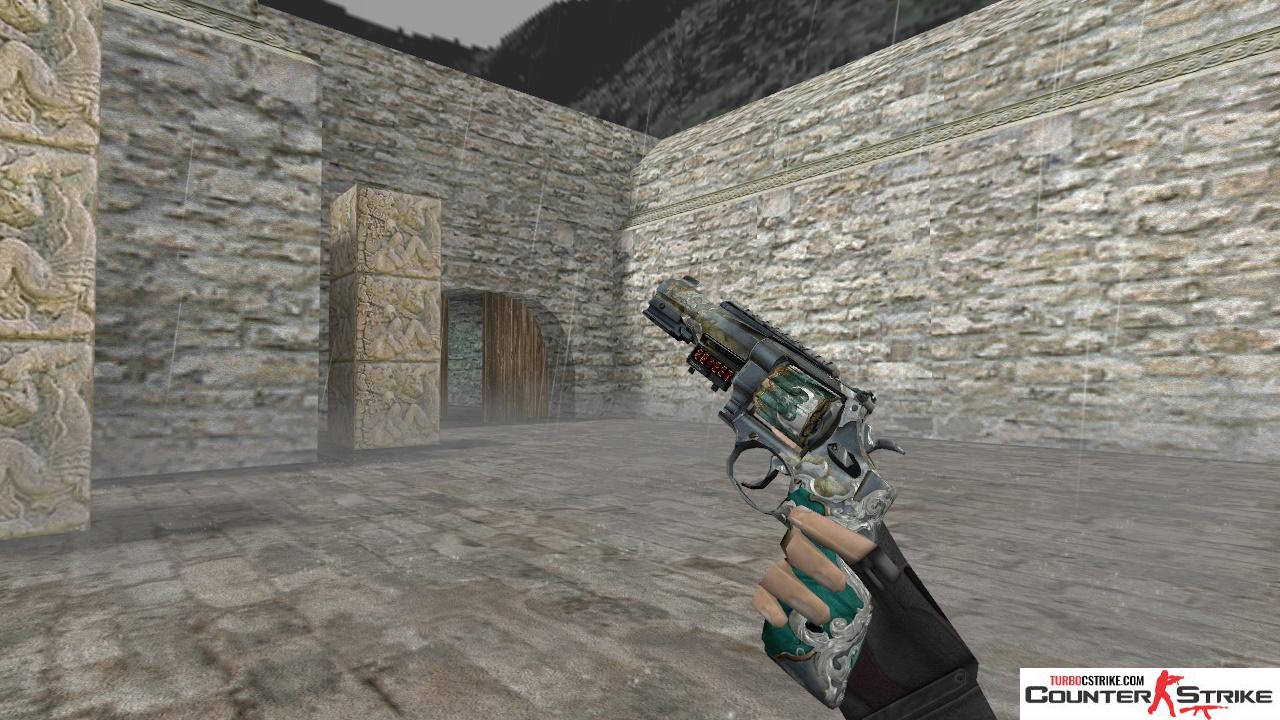 Модель HD R8 Revolver «Lady Felicity» для CS 1.6
