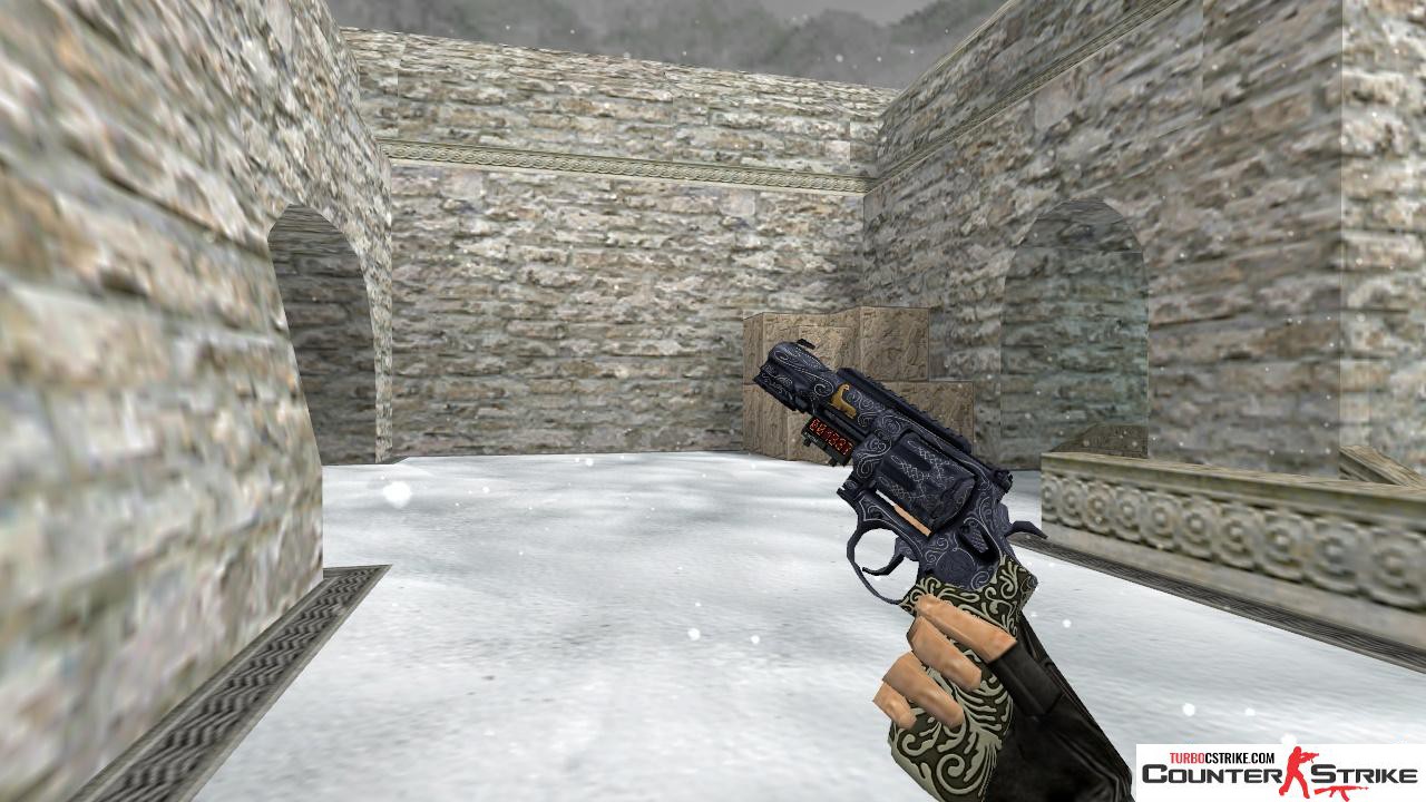 Модель HD R8 Revolver «Liama Cannon» для CS 1.6
