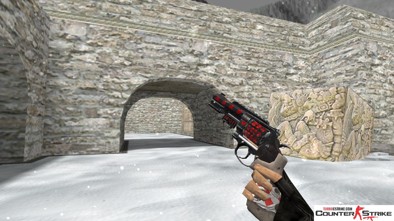 Модель HD R8 Revolver «Rat Squad» для CS 1.6