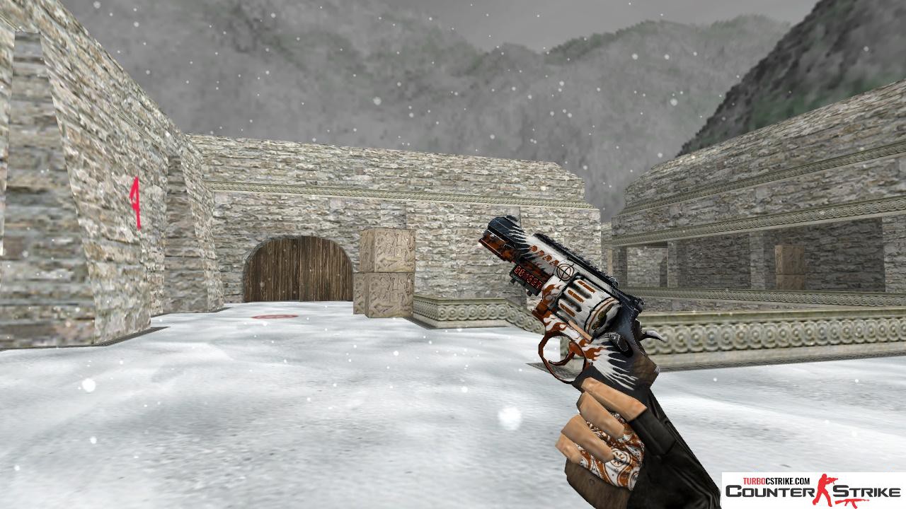 Модель HD R8 Revolver «Veteran v1» для CS 1.6