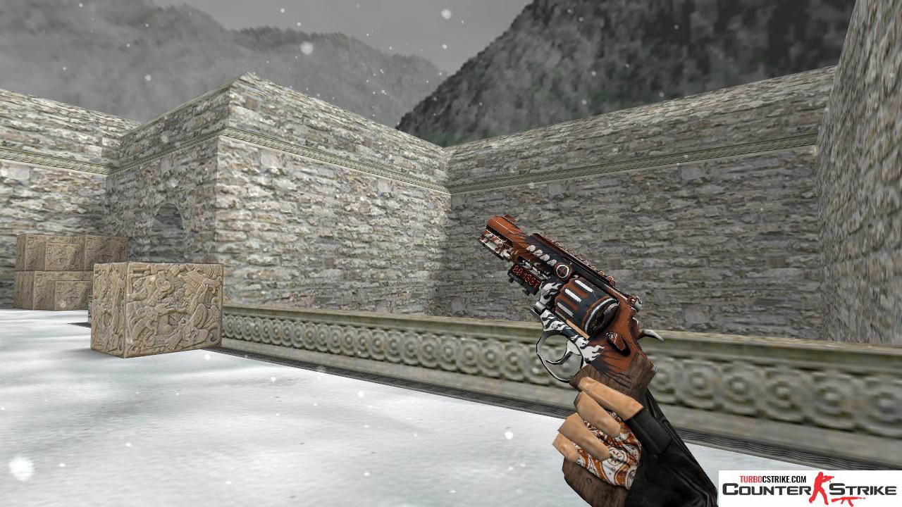 Модель HD R8 Revolver «Veteran v2» для CS 1.6