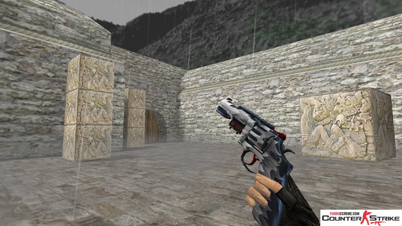Модель HD R8 Revolver «White Fang» для CS 1.6