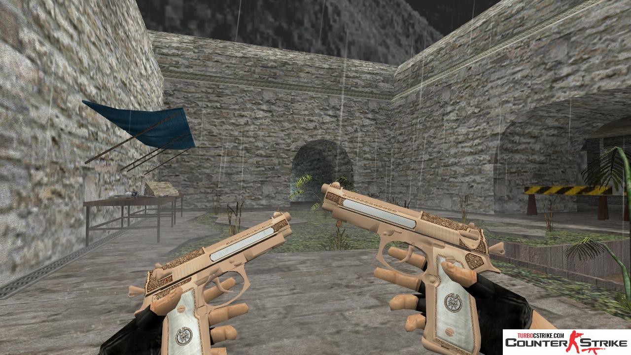 Модель HD Dual Berettas «Cartel» для CS 1.6