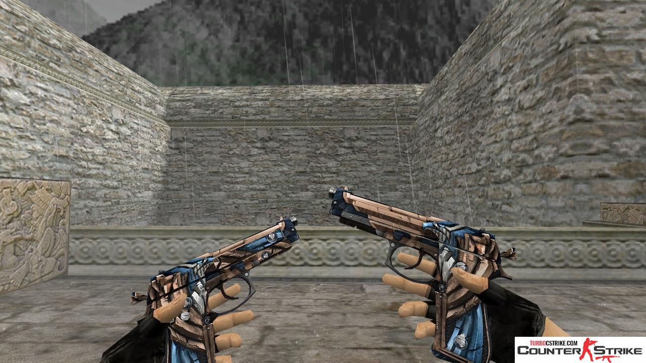 Модель HD Dual Berettas «Hawk Eye» для CS 1.6